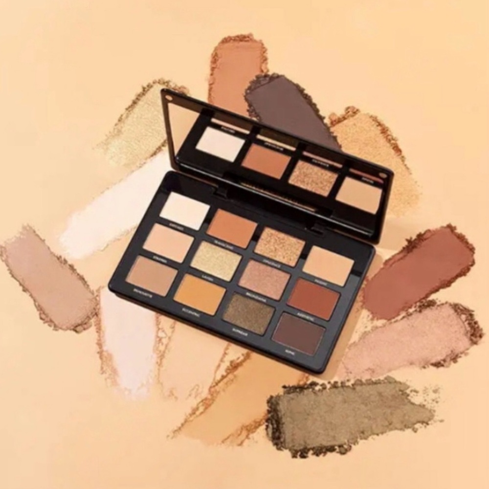 Neutral Matte & Shimmer Eyeshadow Palette - Warm Brown Collection